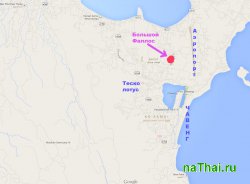  примерное месторасположение большого фаллоса на Самуи