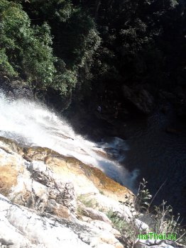 вид падающей воды