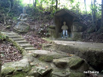 домики на водопаде